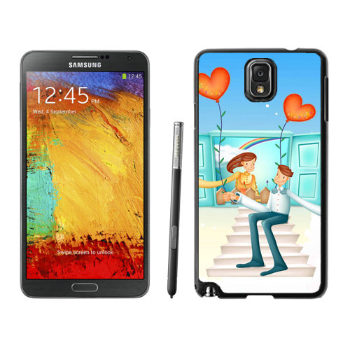 Valentine Lovers Samsung Galaxy Note 3 Cases DVH